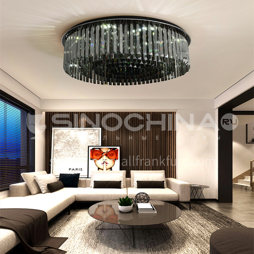 Modern light luxury living room crystal lamp led ceiling lamp modern bedroom living room lamp GD-1274